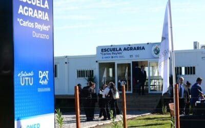 Con la presencia de Luis Lacalle, se inauguró escuela agraria en Carlos Reyles.