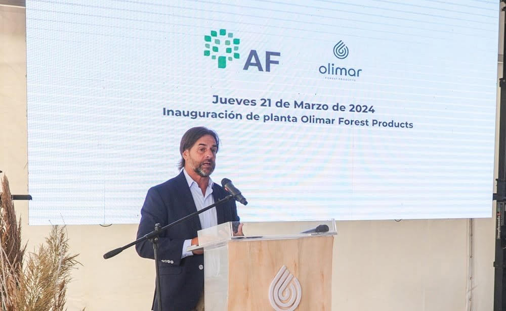 Se inauguró en Treinta y Tres la planta de Olimar Forest Products.