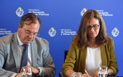 Uruguay firmó acuerdo con consorcio francés para estudiar viabilidad de servicio de tren de pasajeros a hidrógeno.