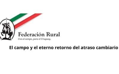 Atraso cambiario. “El dólar debería estar a $ 58”, afirma la Federación Rural.