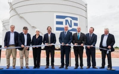 Navios Logistics inauguró terminal de graneles líquidos en su puerto de Nueva Palmira.