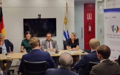 Viceministra de Alimentación y Agricultura de Alemania visitó INIA.