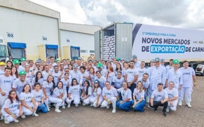 Lula acompañó el embarque de carne de JBS a China.