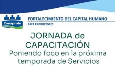 Jornada de capacitación a productores y técnicos de Conaprole.