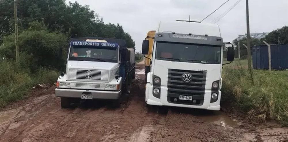 Transportistas sufren demoras de hasta 36 horas.