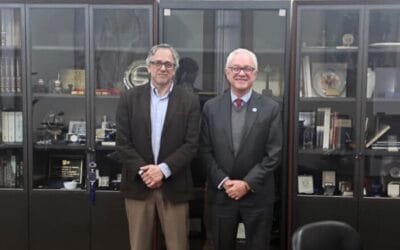 Representante regional de FAO se reunió con el presidente de la Asociación de Universidades del Grupo Montevideo.