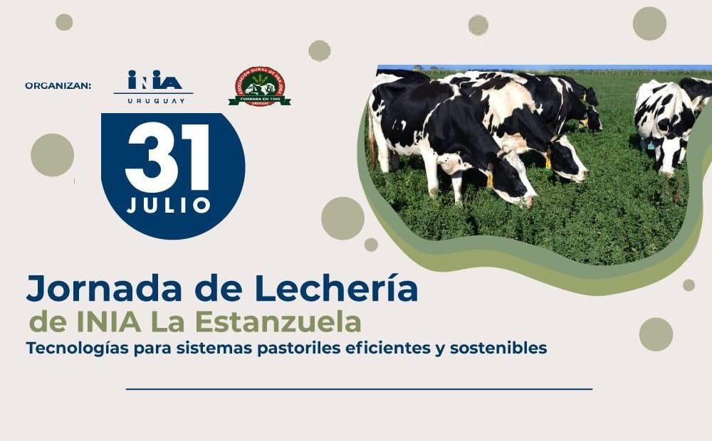 Mañana jornada sobe lechería en la Rural de San José.