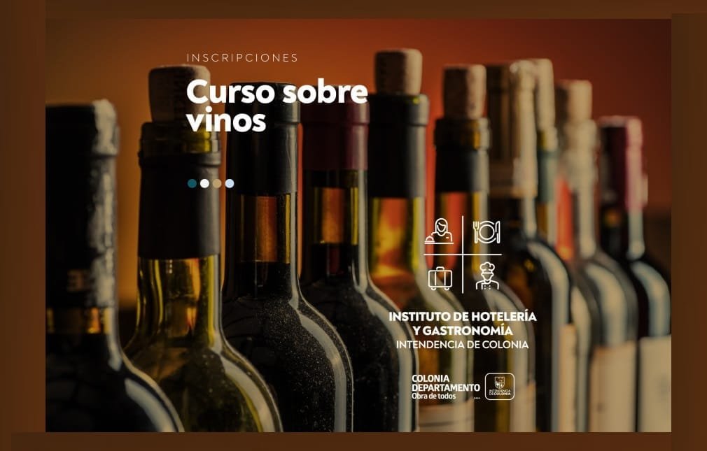 Están abiertas las inscripciones para el curso corto sobre vinos en Colonia.