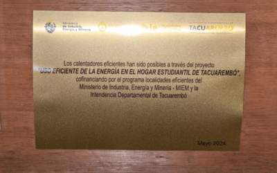 Tacuarembó a la vanguardia en materia de eficiencia energética.
