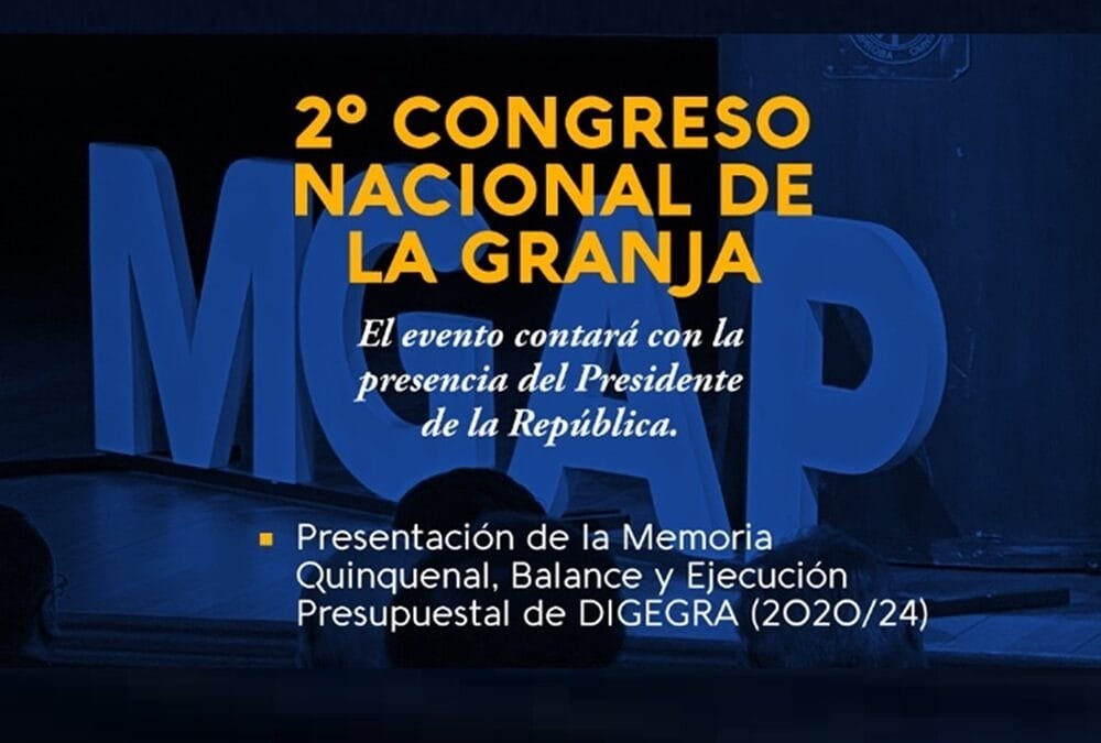 Desde las 09.00 de hoy se realiza el Congreso Nacional de la Granja.