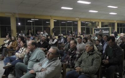 Con el apoyo de frigorífico Minas y escritorio Jaso y Jaso se realizó jornada de implementación del SAT.