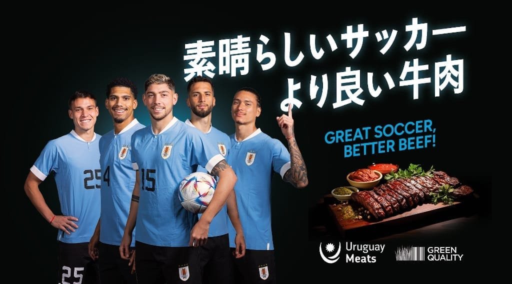 INAC une a los mejores representantes de Uruguay: el fútbol y la carne.