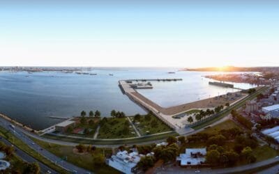 Fue inaugurado el Puerto Capurro, la mayor obra portuaria de los últimos 20 años.