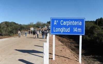 Se inauguró puente en Paso del Cerro que une Tacuarembó con Quebrada del Norte.