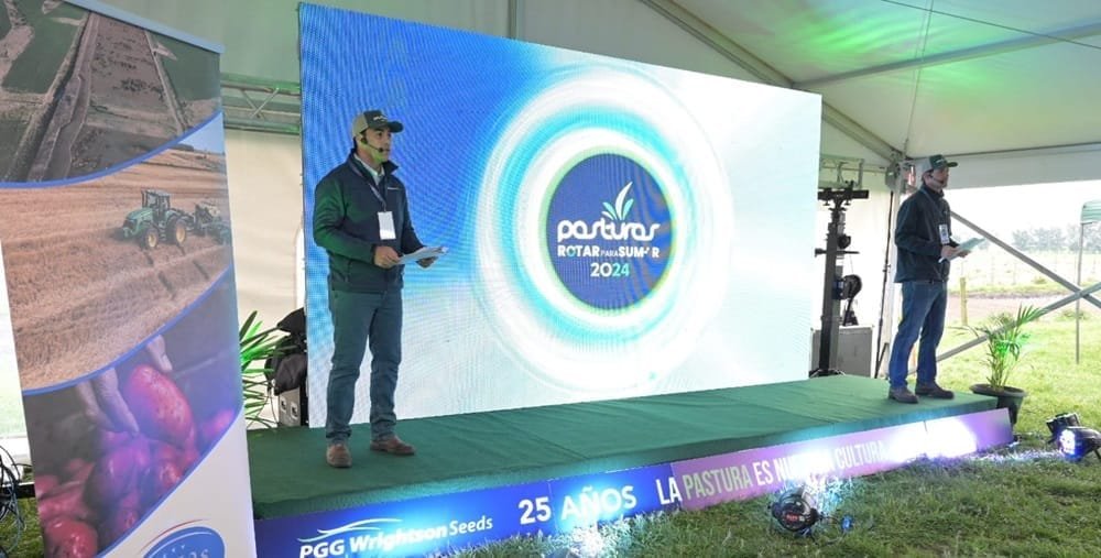 Se realizó la jornada pasturas, rotar para sumar, en la chacra de la firma Britos Hnos.