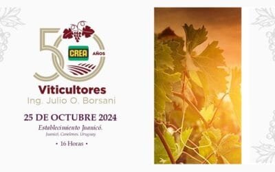 El 25/10 CREA Vitivinicultores Ing. Julio O. Borsani, celebra sus 50 años.