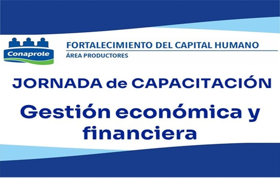 Hoy: capacitación sobre gestión económica y financiera de Conaprole.