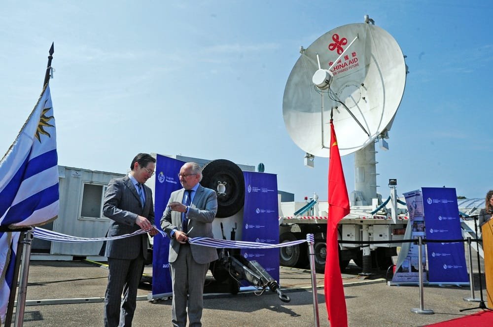 Donado por China, Uruguay dispone de equipo de monitoreo del cambio climático