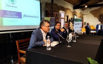 Con Lacalle Pou y Lacalle Herrera, grupo vitivinícola de Fucrea celebró 50 años.