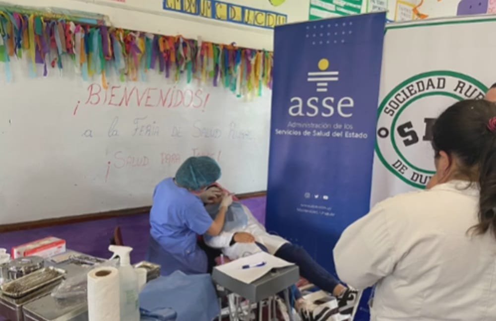Continúa el programa de salud bucal en las escuelas rurales de Durazno.
