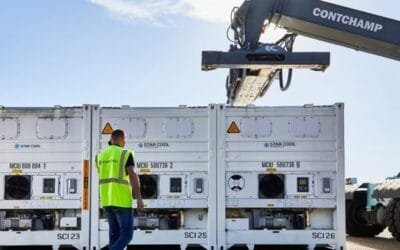 Escasean contenedores refrigerados y suben las tarifas.