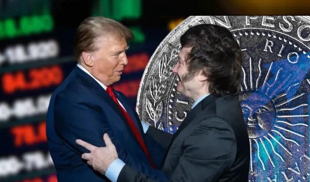 Milei pragmático. El presidente argentino buscará concretar TLC con Estados Unidos y China.