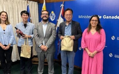 Digebia: Uruguay y Corea refuerzan su alianza en biotecnología agropecuaria.