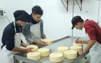 Reabrió planta de elaboración de lácteos en la Escuela Agraria Rocha.