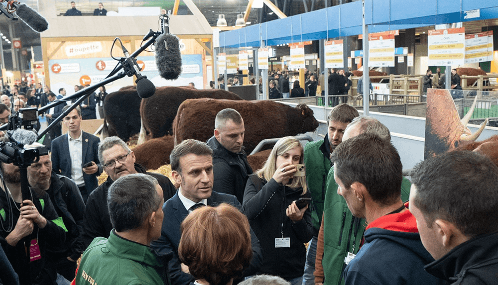 Macron pide a Trump que no ponga aranceles a la UE y lidera la oposición de un TLC con el Mercosur.