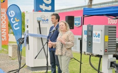 Ruta eléctrica nacional en el departamento de Colonia