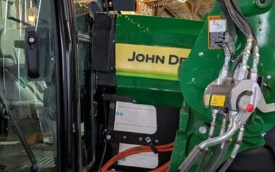 John Deere anunció su primera línea de tractores agrícolas eléctricos.