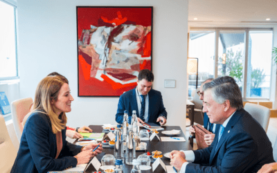 Ministros de Uruguay en reunión con la UE por acuerdo con Mercosur.