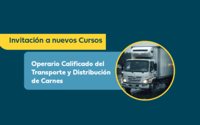 INAC convoca al curso sobre transporte y distribución de carnes.