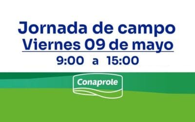 El 9 de mayo, jornada de campo en el tambo El Coraje.