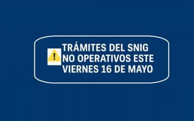 Aviso a usuarios del SNIG sobre cierre temporal de la oficina.