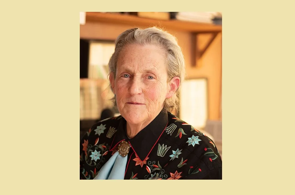 Temple Grandin recibe el prestigioso premio AVMA Humane Award 2025.