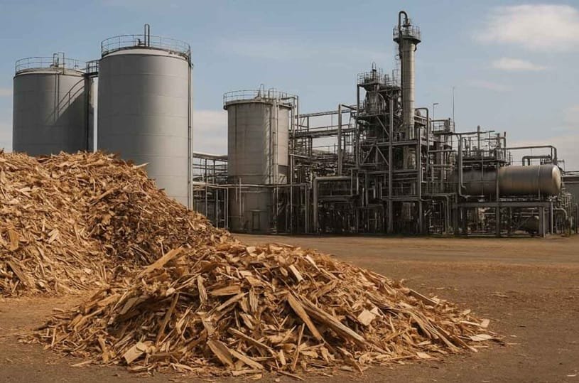 Japón: proyectos pioneros de bioetanol a partir de madera.