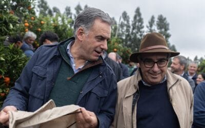 Productores citrícolas también plantearon a Orsi necesidad de atender la caminería rural.