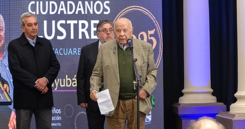 Abayubá Valdez fue declarado Ciudadano Ilustre de Tacuarembó.