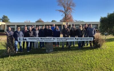 INIA recibió delegaciones internacionales para la gira sobre manejo genético en cítricos.