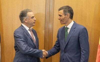 Presidente español dijo que el acuerdo Mercosur UE es una forma de “protegernos”.