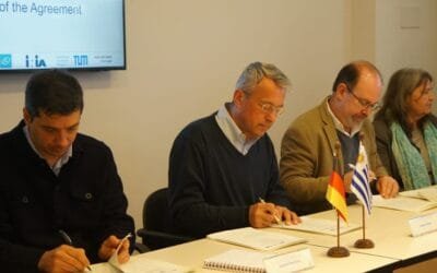 Uruguay y Alemania firmaron acuerdo de cooperación en bioeconomía forestal.