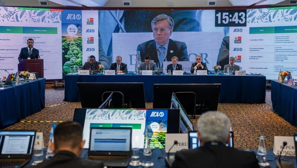 Uruguay participó en la 45ª reunión de IICA en Perú.