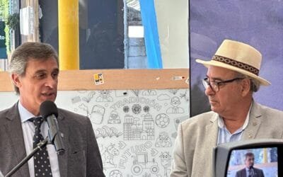 El BROU presentó plan para financiar el silvopastoreo.