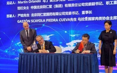 A través de INAC, misión a China.