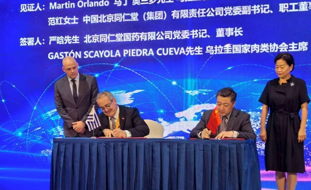 A través de INAC, misión a China.