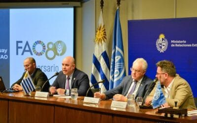 Uruguay reafirmó su compromiso con la sostenibilidad y la seguridad alimentaria.