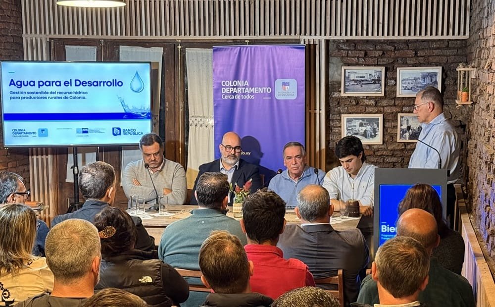 Colonia extendió el plazo para el proyecto Agua para el Desarrollo