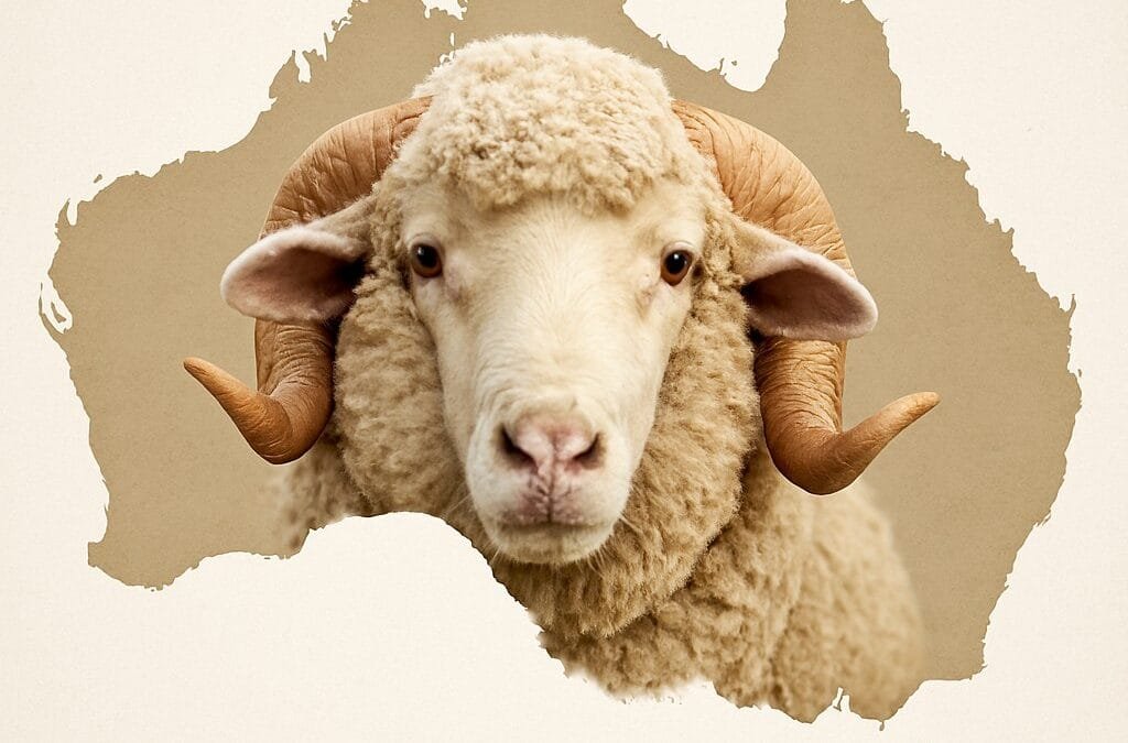 No solo Uruguay cae en cabezas de ovinos: Australia ajusta su majada.