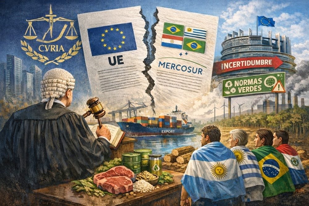 ¿Qué significa que el acuerdo con el Mercosur sea enviado al Tribunal de Justicia de la UE?